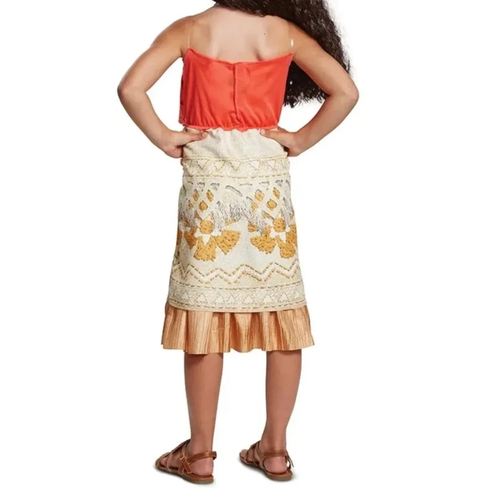 DISNEY Moana Classic Halloween Costume GIRLS SIZE XS 4-5 NEW - Picture 3 of 9